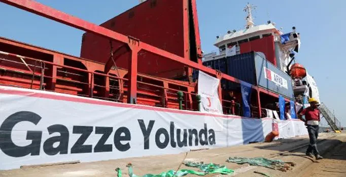 Yarın Mersin Limanı’ndan Gazze’ye Kızılay Yardım Gemisi Kalkıyor 