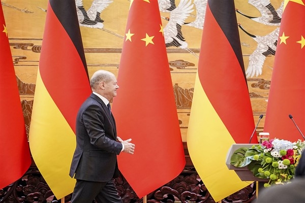 Scholz, Almanya’ya döndükten sonra Çin ziyaretini değerlendirdi