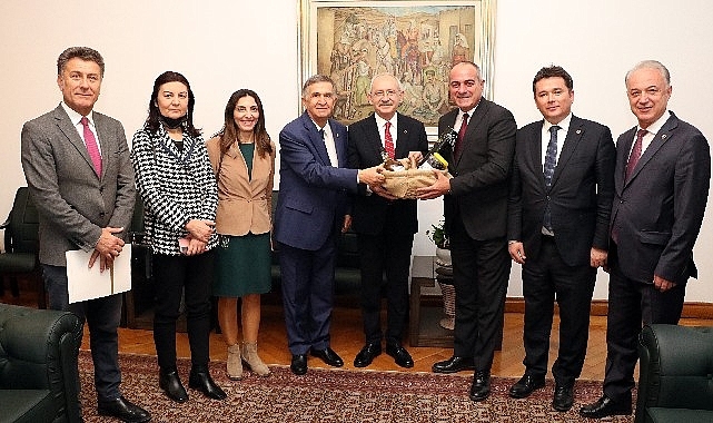 Başkan Sertaslan'dan Kılıçdaroğlu'na ziyaret