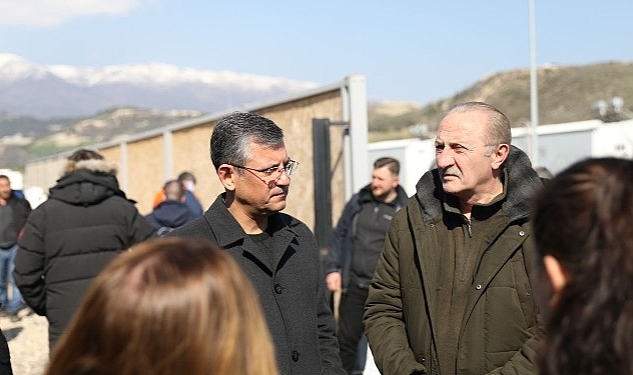 Başkan Atabay Deprem Bölgesine Gitti