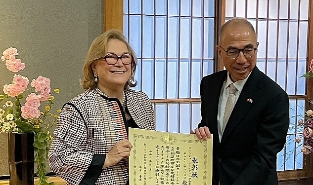 Güler Sabancı'ya Japonya Büyükelçisi Ödülü Takdim Edildi