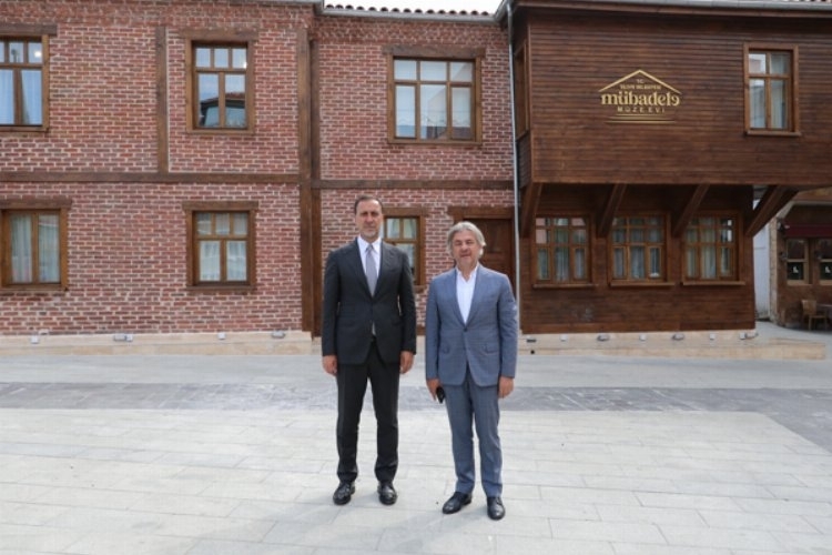 Silivri Belediye Başkanı Yılmaz, Kültür Bakanı Yardımcısı Demircan