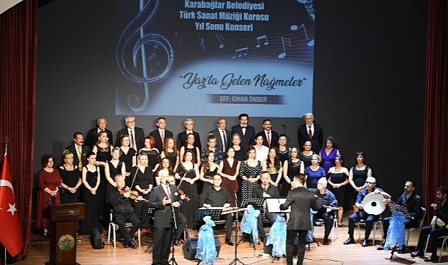 Karabağlar TSM Korosu'ndan “yaza merhaba" konseri