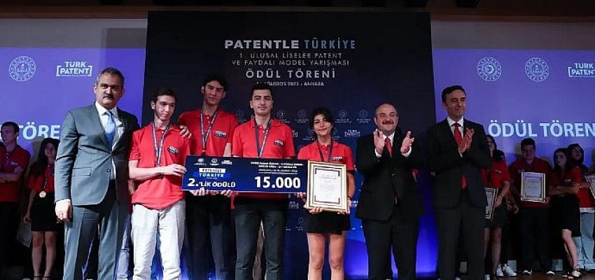 Patentle Türkiye 1. Ulusal Liseler Patent ve Faydalı Model Yarışması