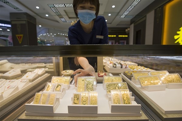 Çin’deki altın talebi yüzde 5 yükselerek 163 tonu geçti