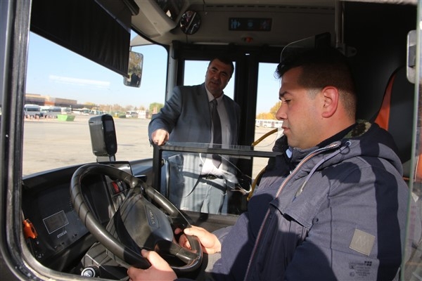 Eskişehir’de otobüs şoförlerine teknik eğitim veriliyor