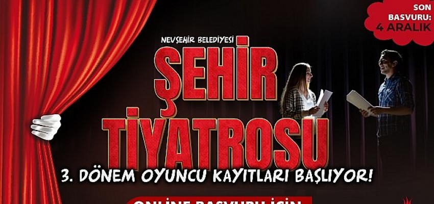 Nevşehir Yeni Dönem Tiyatro Atölyesi Eğitimleri İçin Kayıtlar Başladı