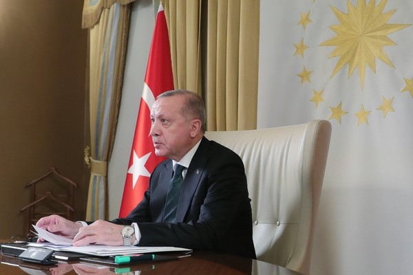 Cumhurbaşkanı Erdoğan, Likud Partisi Genel Başkanı Netanyahu ile görüştü