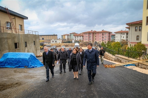 Başkan Şahin, Kuzeyşehir projesinin çalışmaları inceledi