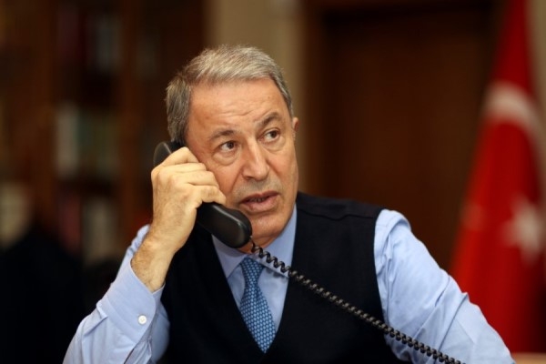 Bakan Akar, Fransa Savunma Bakanı Lecornu ile telefonda görüştü