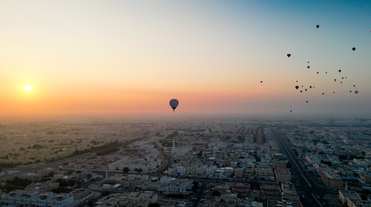 Katar Balon Festivali 2023 Görselleri göz Kamaştırdı