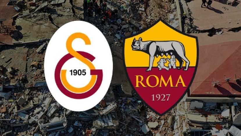 Galatasaray ile Roma depremzedeler için sahaya çıkıyor!
