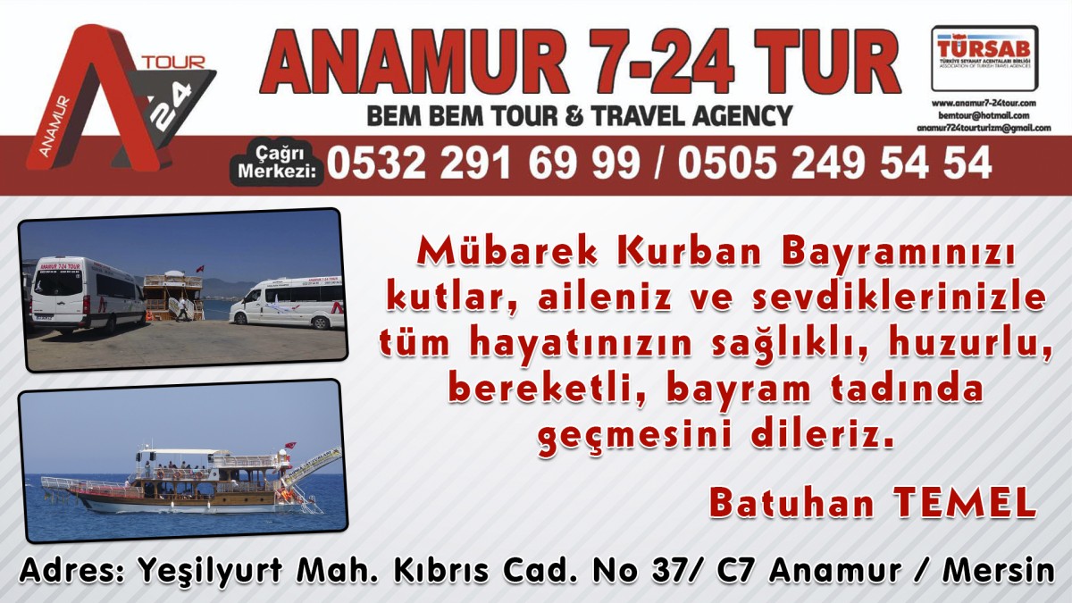 Anamur 7/24 Tour & Nomia Batuhan Temel