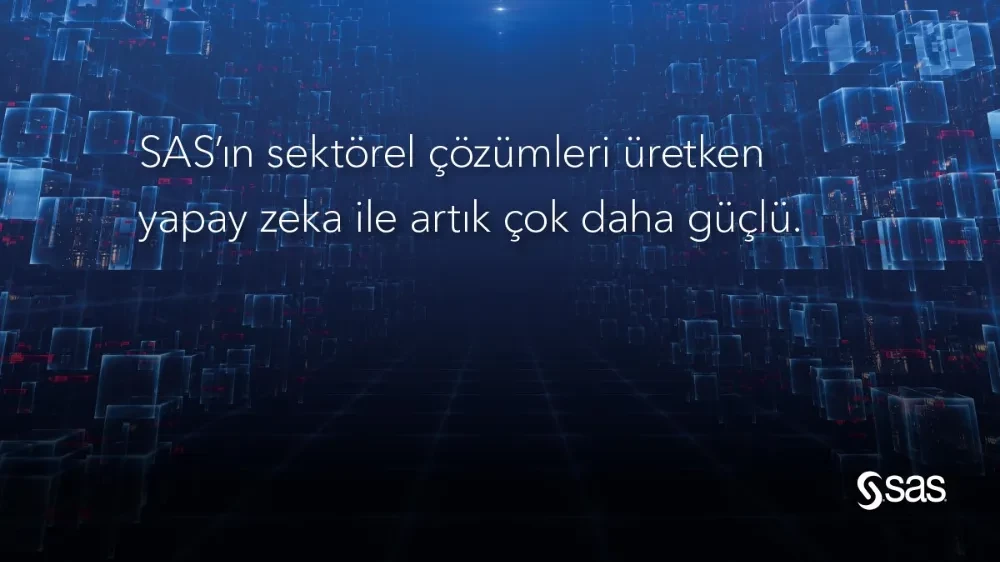 SAS’ın sektörel çözümleri üretken yapay zeka ile artık çok daha güçlü