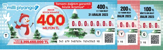 Milli Piyango yılbaşı Büyük İkramiyesi 400 Milyon TL 