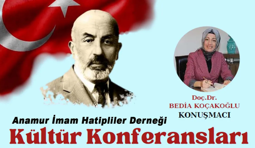 Anamur İmam Hatipliler Derneğinden Anlamlı Konferans