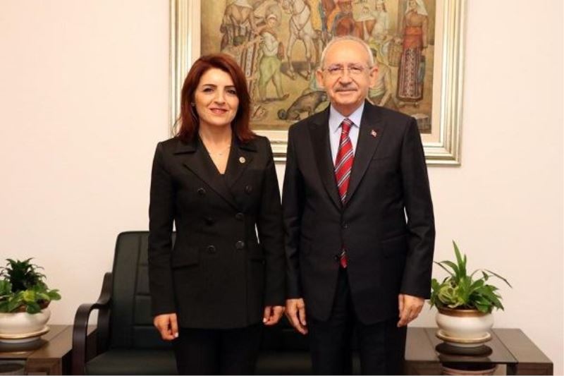 Mersin Milletvekili Gülcan Kış’tan CHP Lideri Kılıçdaroğlu’na ziyaret