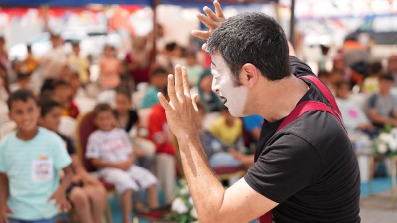 ILO’dan Adıyaman Konteynır Kentteki Çocuklara Farkındalık ve Moral Etkinliği