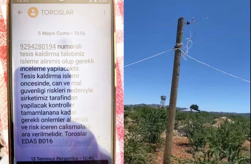 Bozyazı Elmakuzu Mahallesinde  Elektrik Direkleri Tehlike Saçıyor