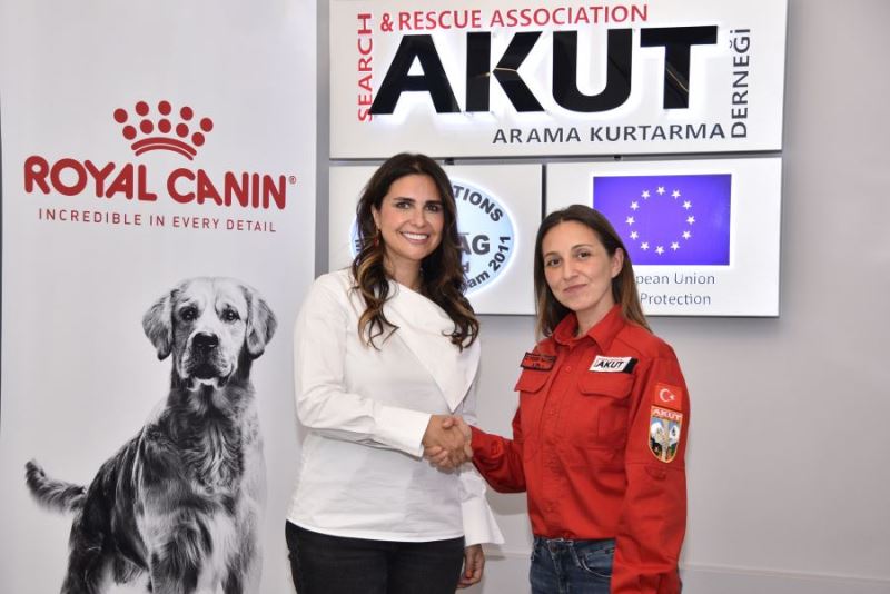 AKUT ve Royal Canin’den arama köpekleri için iş birliği 