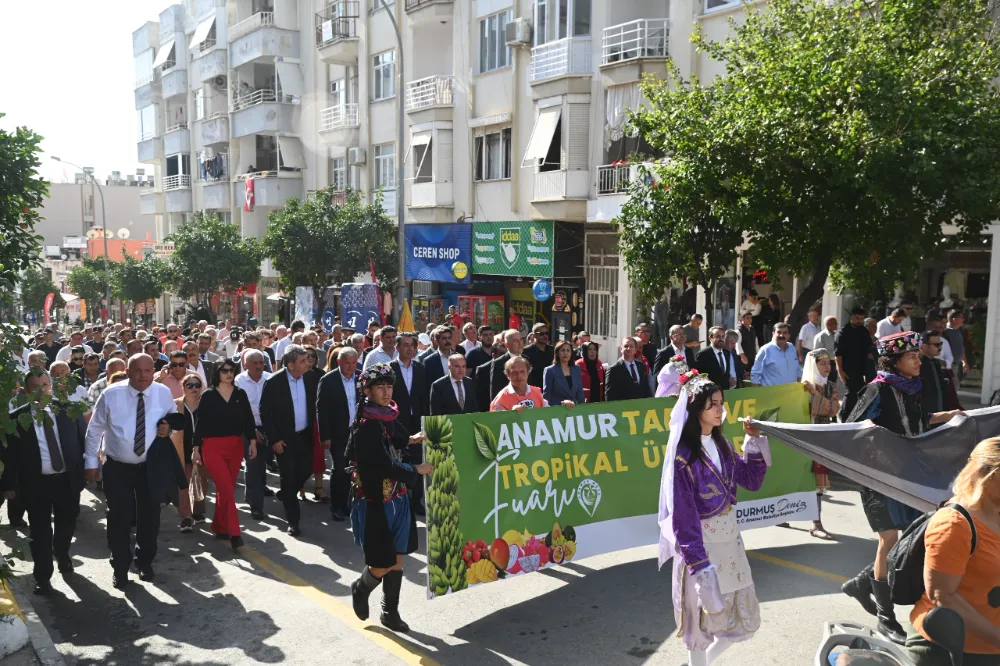 Anamur Tarım ve Tropikal Ürünler Fuarı Böyle Açıldı