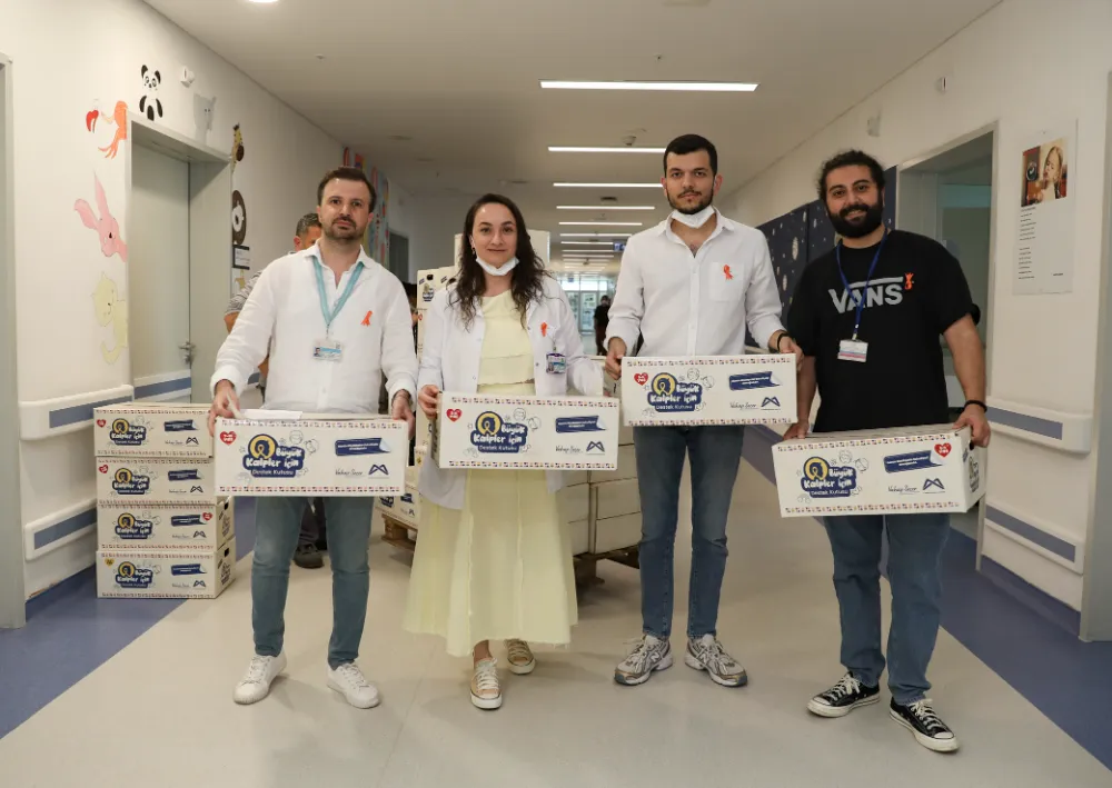 Mersin Büyükşehir’den Lösemili Çocuklara Moral Desteği