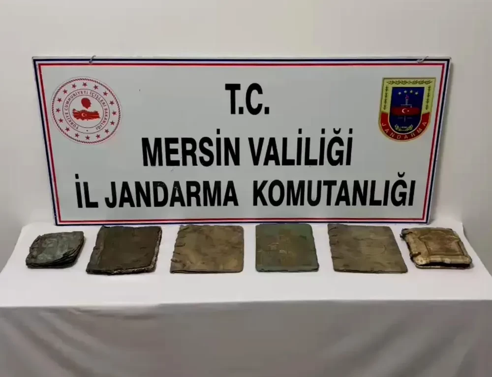 Jandarma  Mersin’de Tarihi Eser Kaçakçılarına  Göz Açtırmadı 