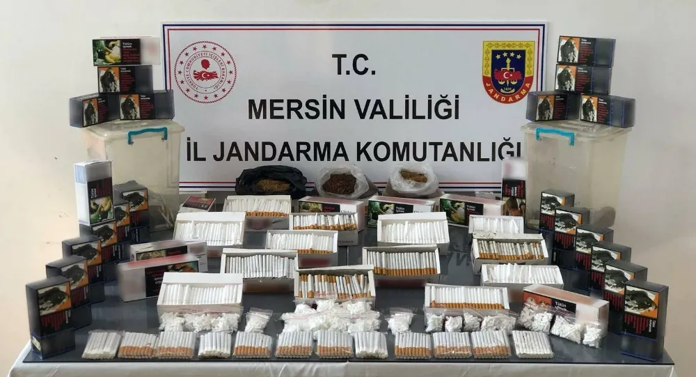 Jandarmadan Kaçak Sigara Operasyonu 