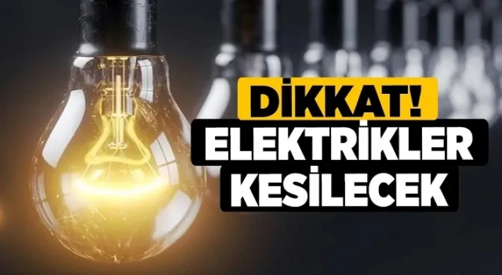 Anamur’da elektrik kesintisi planlı olarak uygulanacak