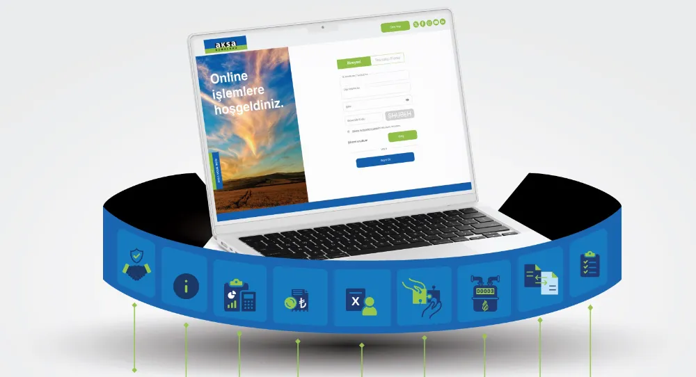 Aksa Doğalgaz, Online İşlemler kanalını yeniledi