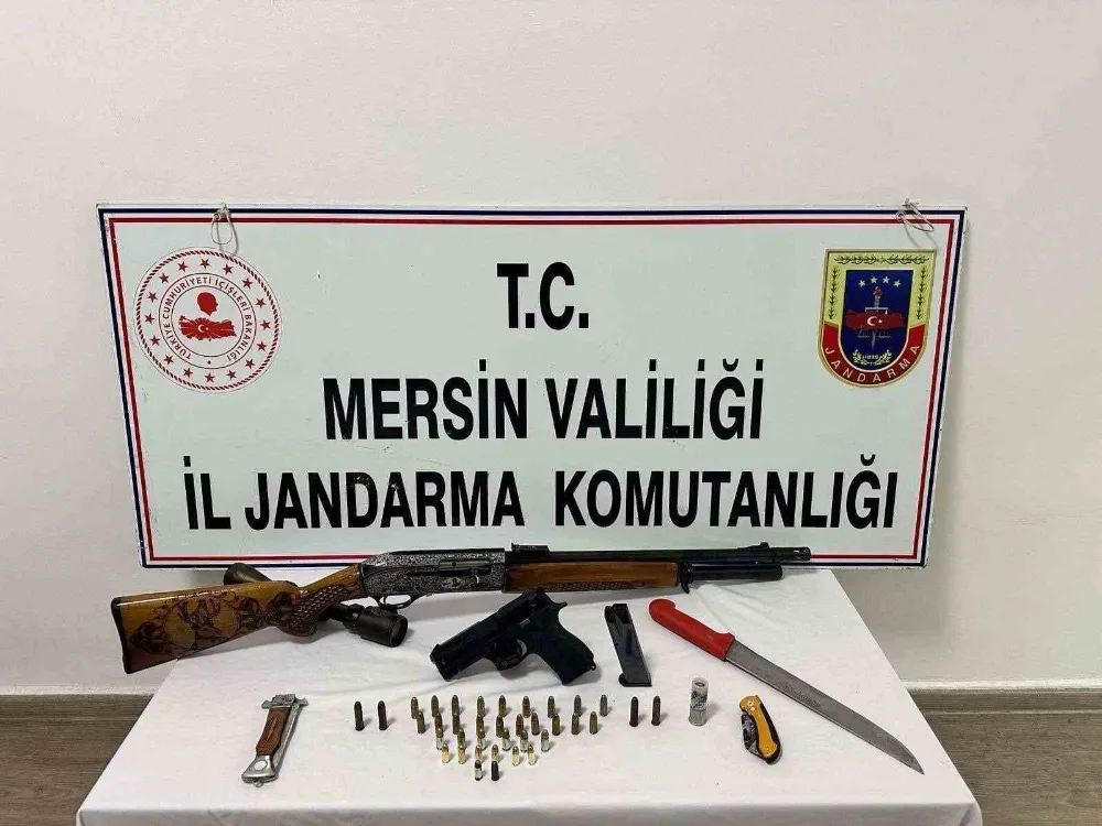 Mersin’de Güvenlik Zirvesi: İlk 5 Ayda 907 Silah Ele Geçirildi