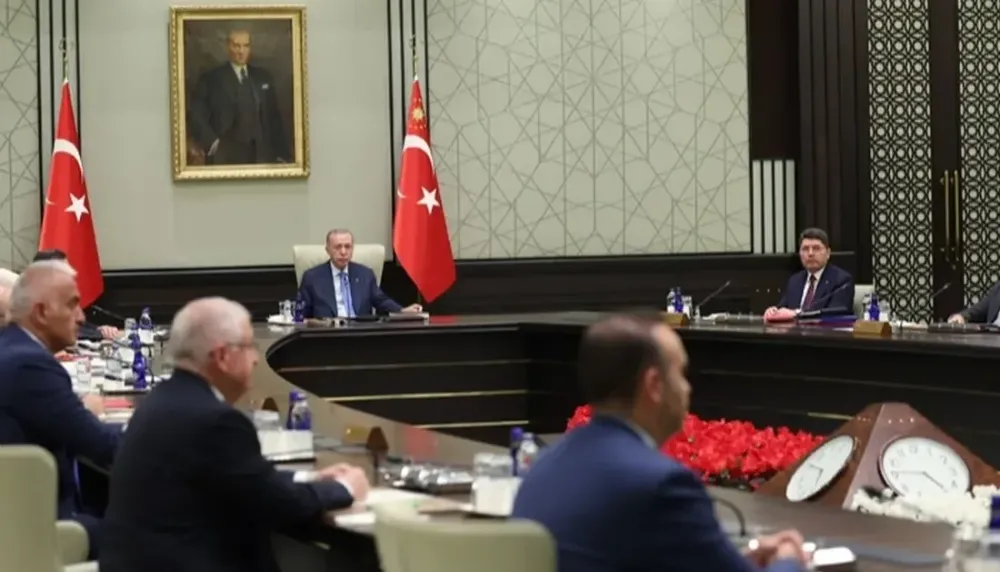 Beştepe Kabinesi Erdoğan Başkanlığında Toplandı