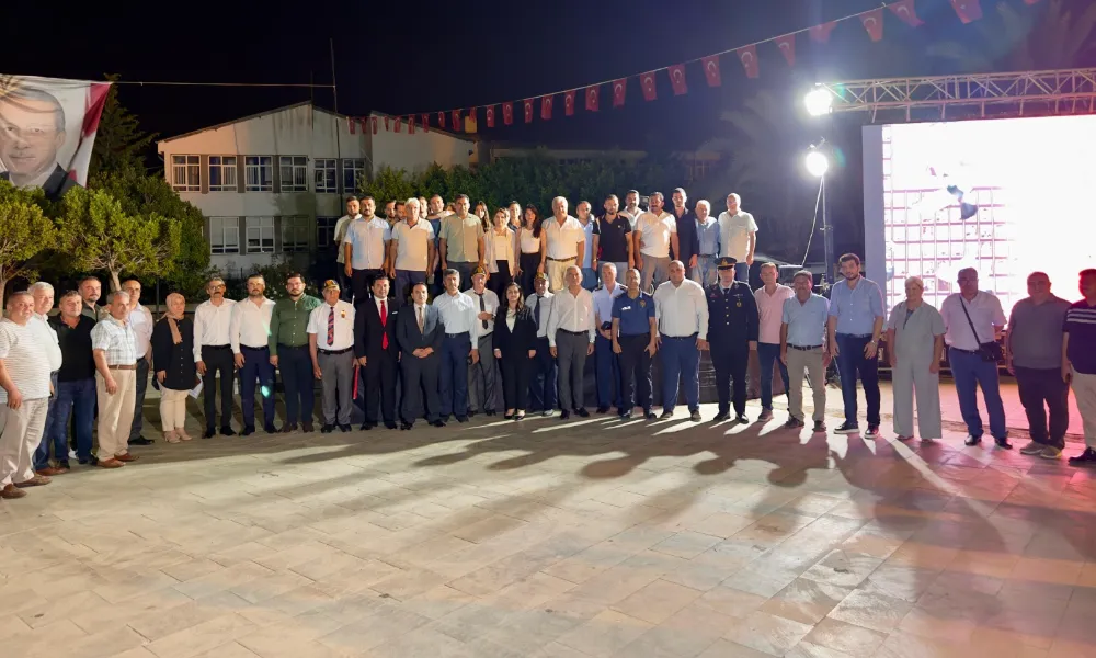 Anamur’da Duygu Dolu 15 Temmuz Demokrasi ve Milli Birlik Günü 