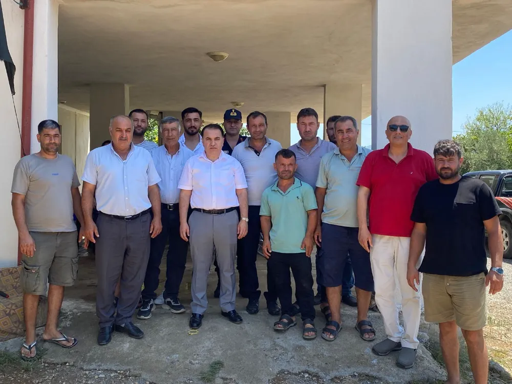 Kaymakam Duru Güneybahşiş, Malaklar ve Bozdoğan’da Vatandaşla Buluştu