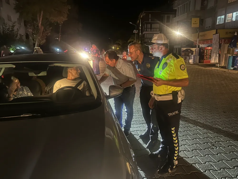 ANAMUR’DA HUZUR VE GÜVENLİK İÇİN ASAYİŞ VE TRAFİK UYGULAMASI