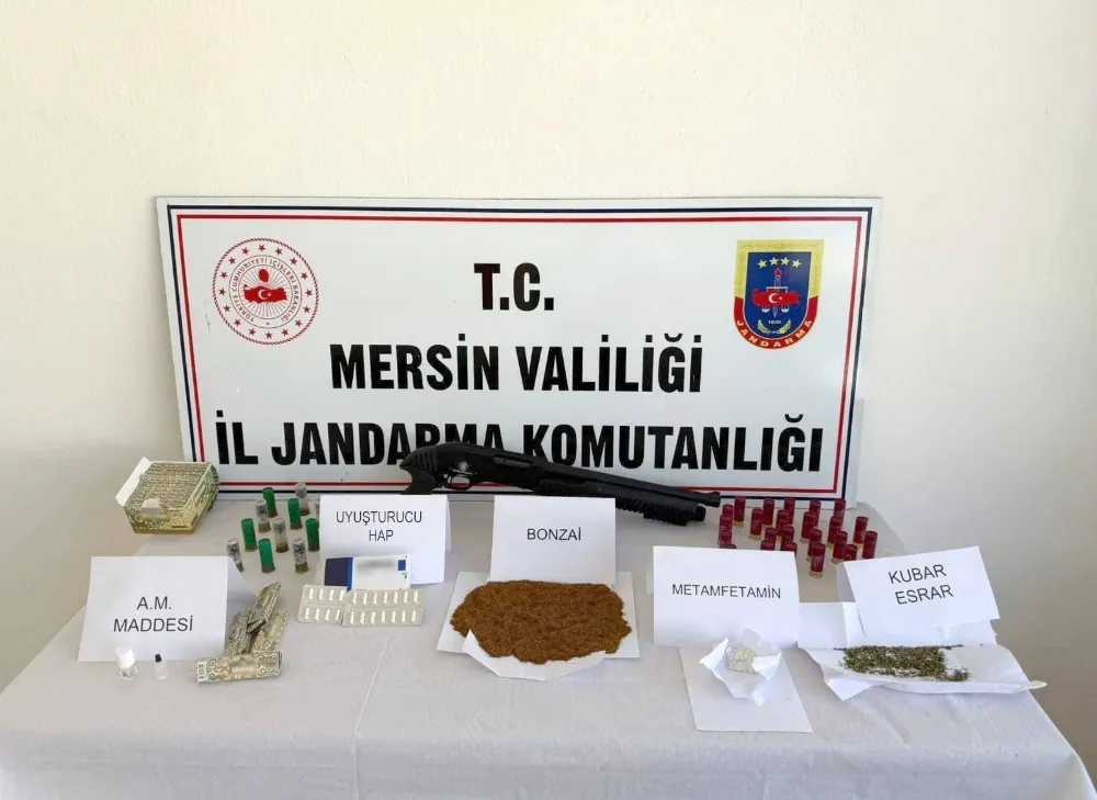 Jandarmadan Bozyazıda Uyuşturucu Operasyonu