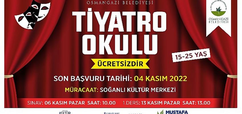 Osmangazi Belediyesi Tiyatro Okulu Başlıyor