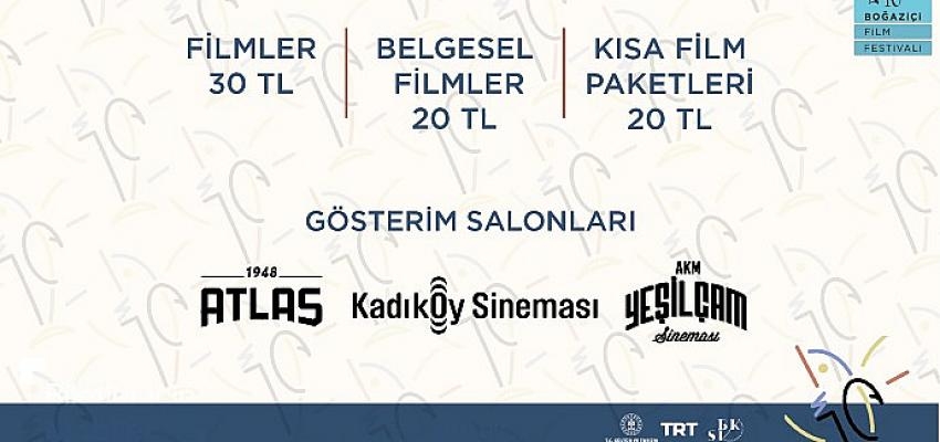 10. Boğaziçi Film Festivali  Biletleri Satışta