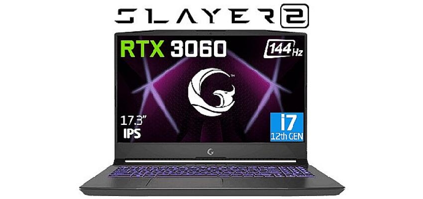 Intel 12. Nesil İşlemci ile Güçlendirilmiş Game Garaj Slayer2 Notebook’lar artık DDR5 Seçeneği ile Satın Alınabilecek.