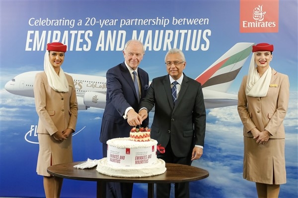 Emirates, Mauritius ile 20 yıldır süren başarılı ortaklığını kutluyor