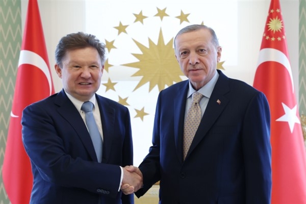 Cumhurbaşkanı Erdoğan, Gazprom Başkanı Miller
