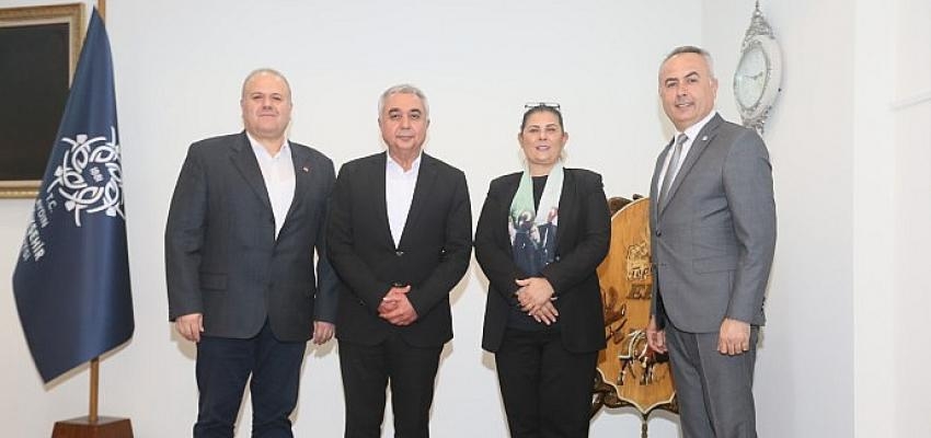 CHP ve İYİ Parti Nazilli İlçe Başkanlarından Başkan Çerçioğlu
