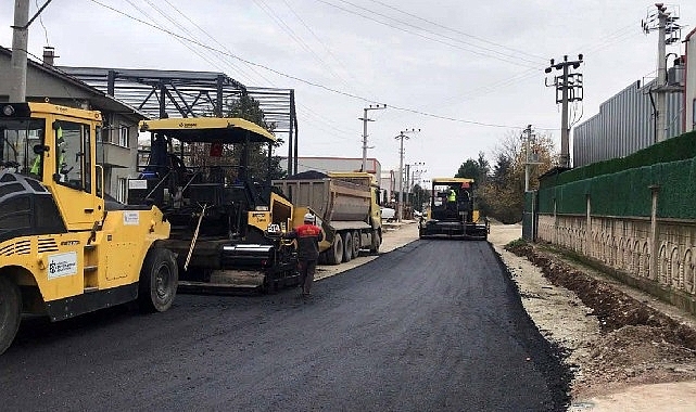 Başiskele Barbaros Caddesi'ne üstyapı