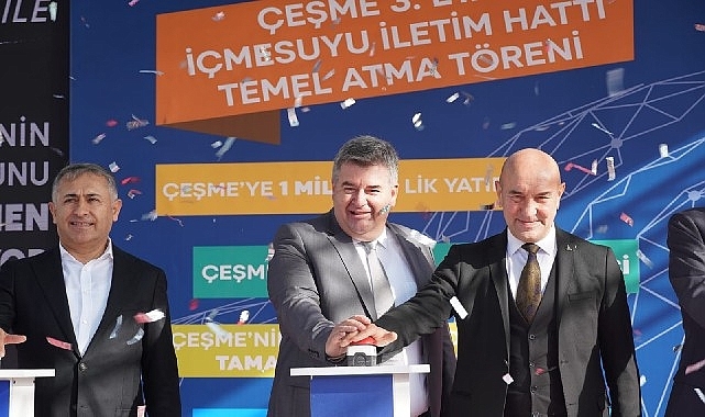 Çeşme tarihinin en büyük projesi; 1 Milyar TL'lik yatırım ile Çeşme'nin İçmesuyu Sorunu Çözülüyor!″