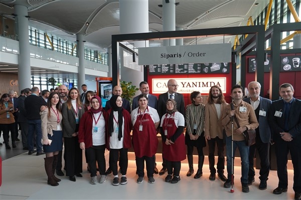 TUM ve İGA İstanbul Havalimanı’nın özel projesi ‘Cafe Yanımda’ hizmete girdi