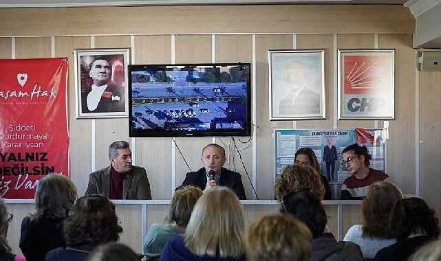 Didim Belediye Başkanı Ahmet Deniz Atabay CHP'li Kadınlar İle Buluştu