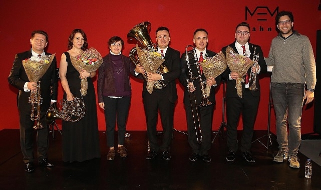 MEM Sahne'de Golden Horn Brass'tan keyifli konser