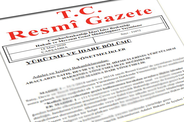 Bugün Resmi Gazetede Önemli Başlıklar Var