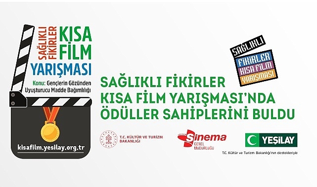 Yeşilay'ın 6. Sağlıklı Fikirler Kısa Film Yarışması'nın kazananları belli oldu