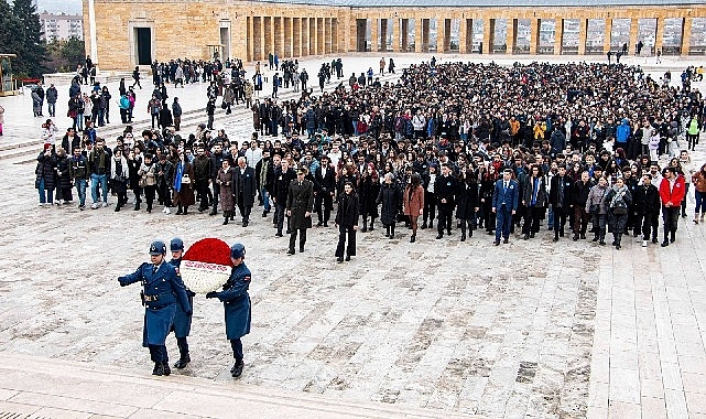 Çağdaş Gençlik 14. Kez Anıtkabir'de Buluştu